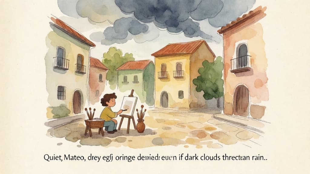 Colores bajo la tormenta